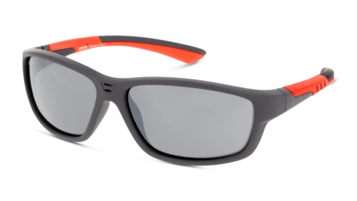 Unofficial Junior UNSK0010 GRGS 54/13 -Cheap Unofficial Store original png 8719154778810 angle 03 unofficial unsk0010 eyewear grey red